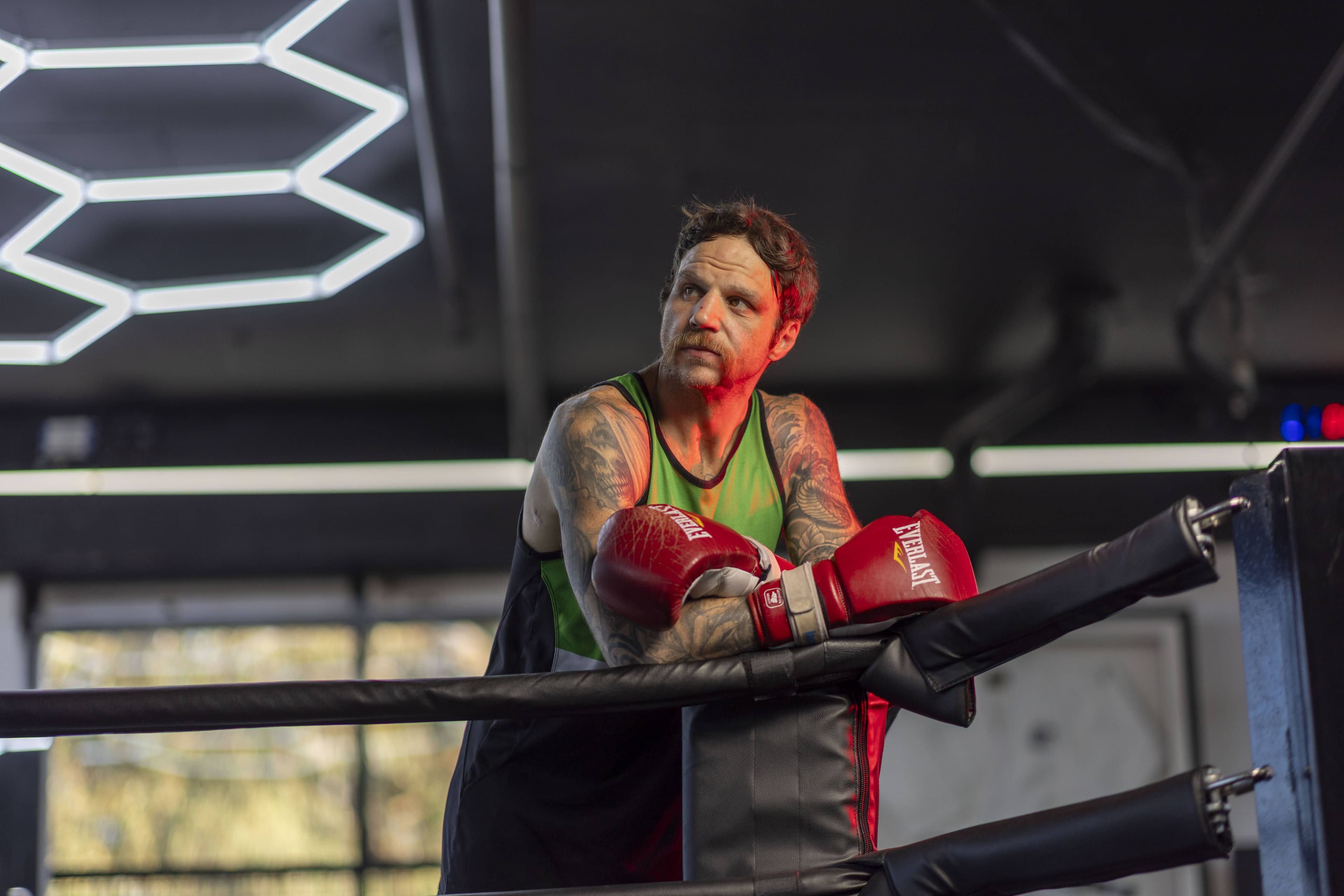 Beau Hartas is a boxer making his comeback after a couple of years out of the ring.
Picture by Gary Ramage