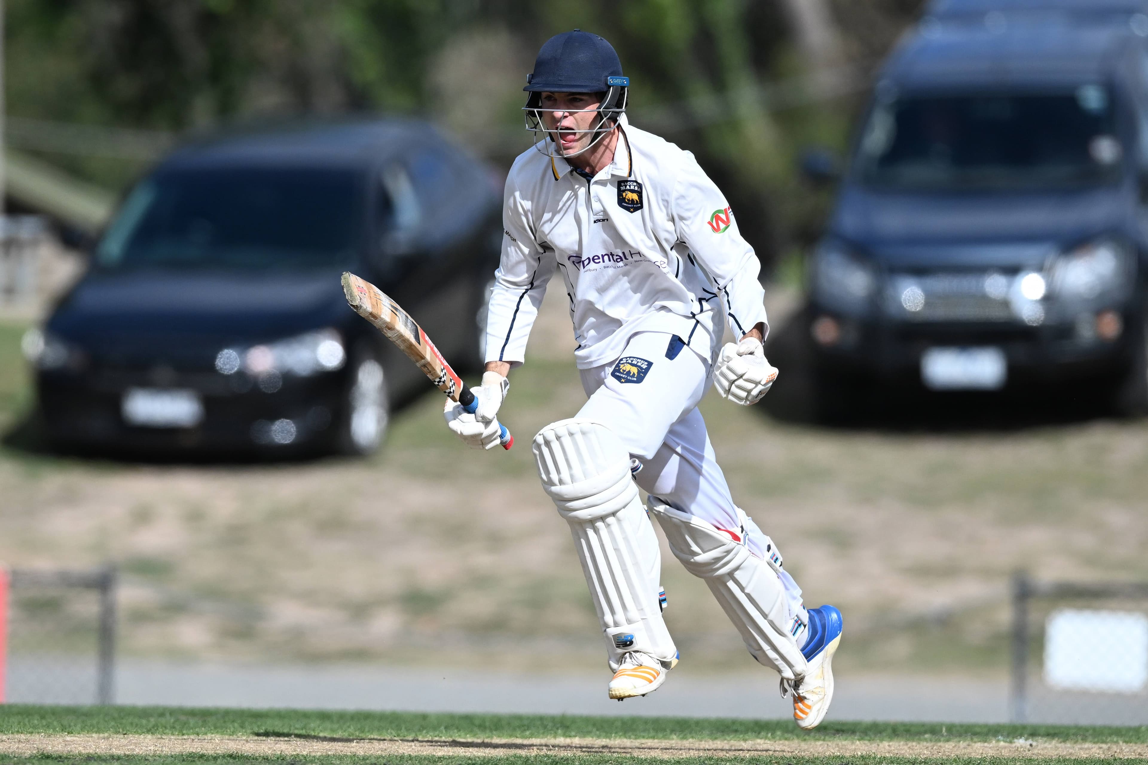 Will Lalor, Bacchus Marsh BCA First XI cricket grand final - Wendouree v Bacchus Marsh. Picture by Kate Healy