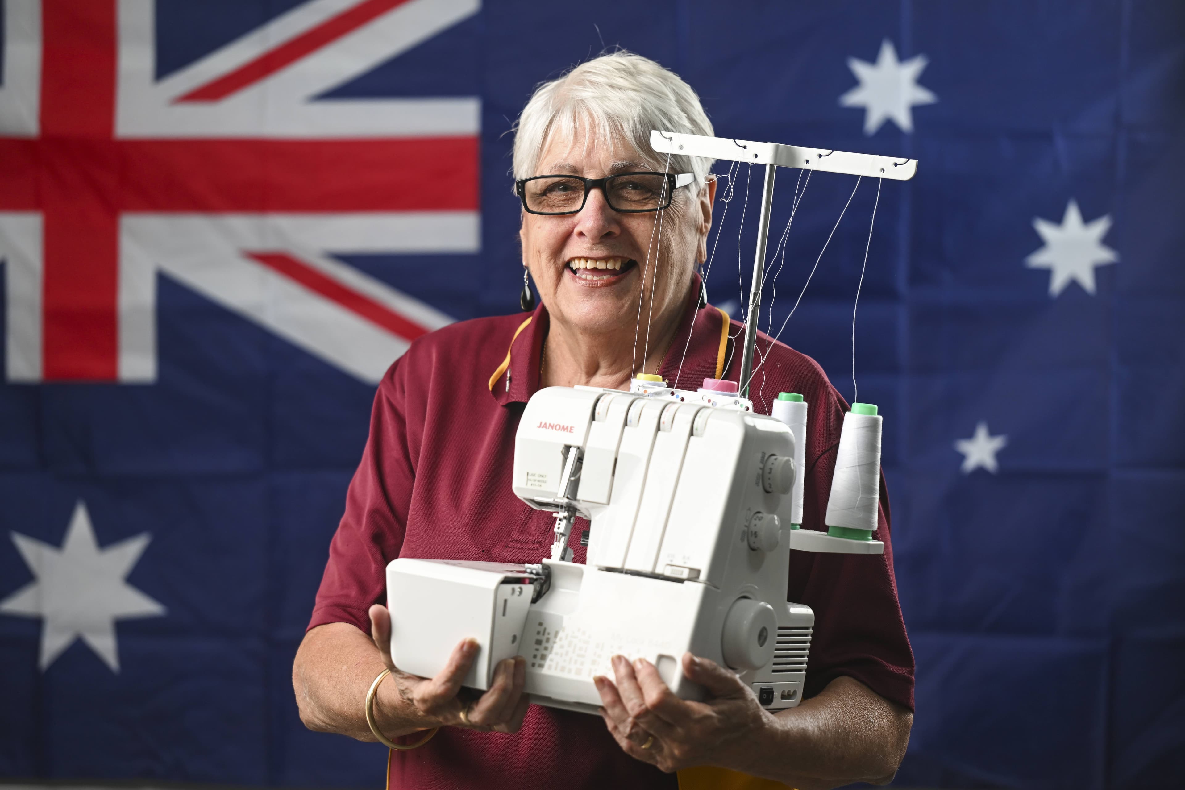 Yarrawonga. Debbie Van Corler has been given an OAM for her Made with Love Chemo Turban Project.She is a member of Yarrawonga Lions Club. Photo by Mark Jesser