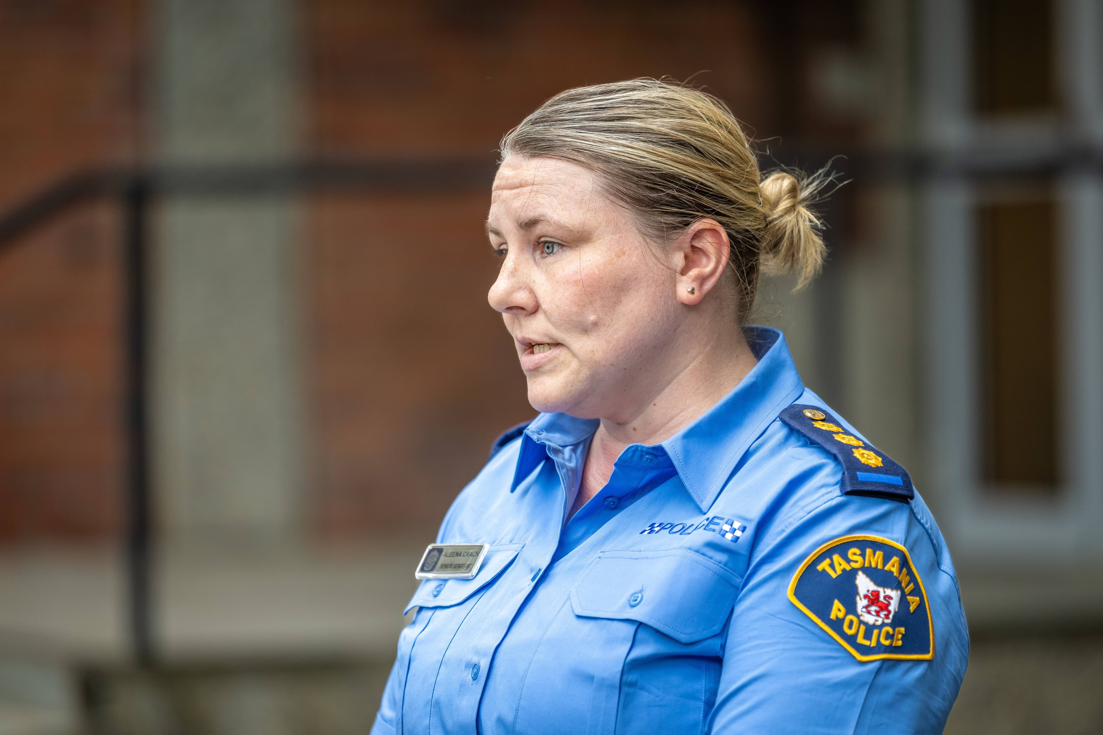 Inspector Aleena Crack. Picture by Craig George