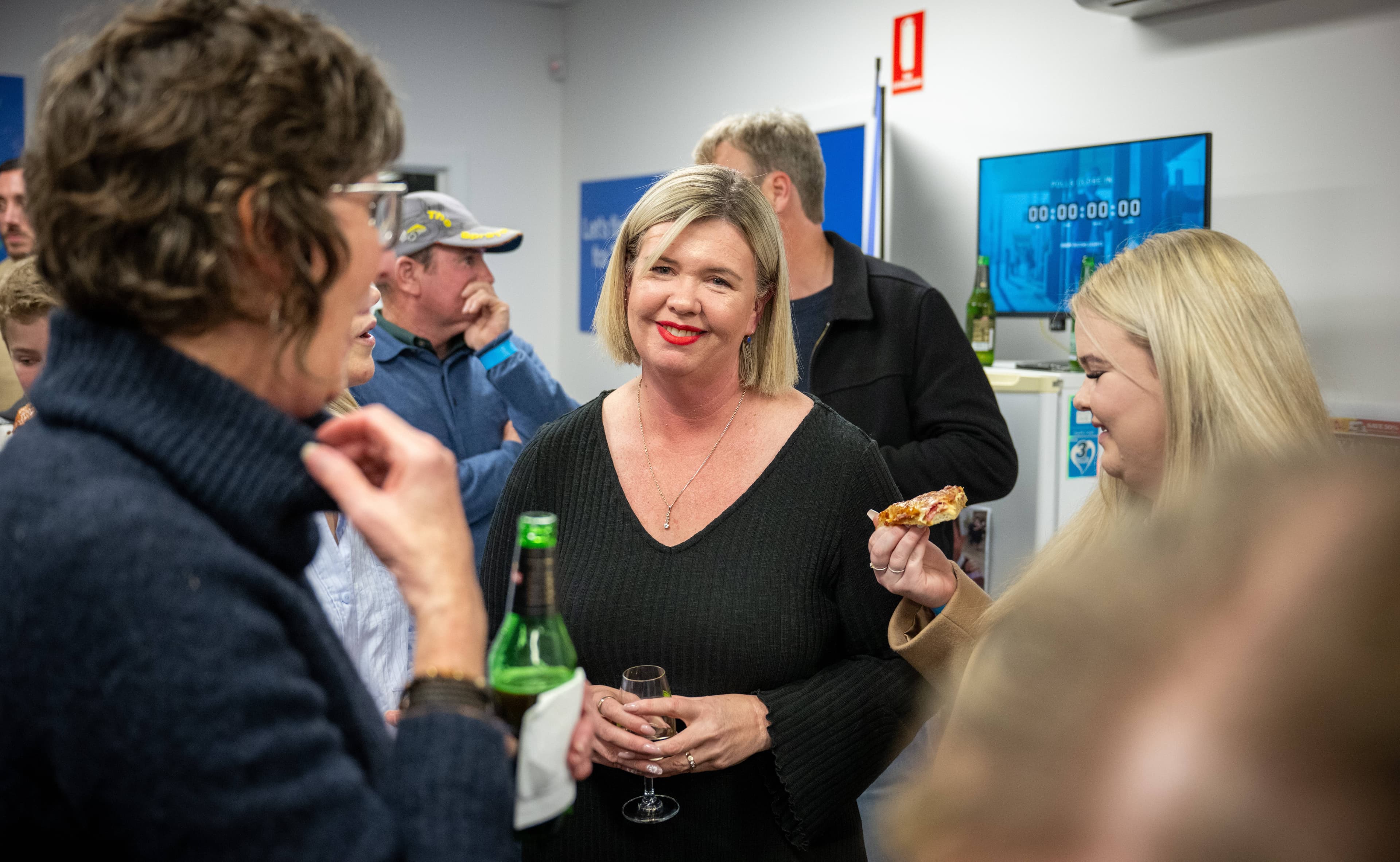 On the night of the state election on July 19, Bridget Archer newly elected Member for Bass.