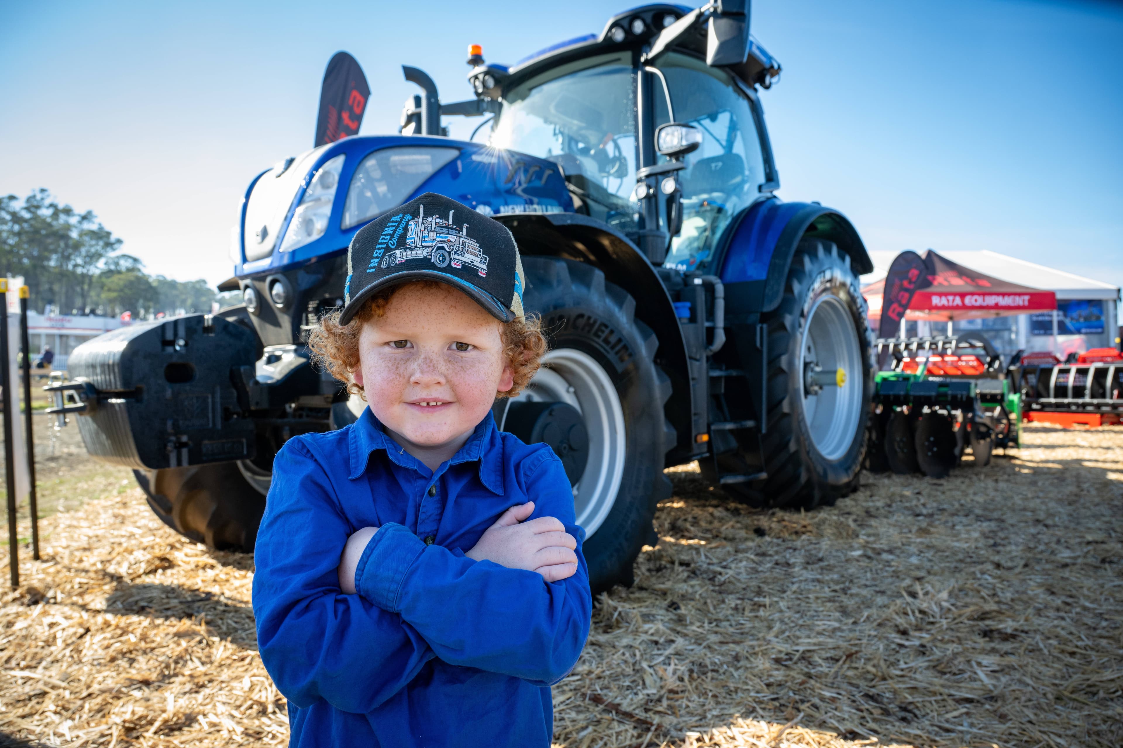 Lenny Wright 5 of Ulverstone at Agfest.