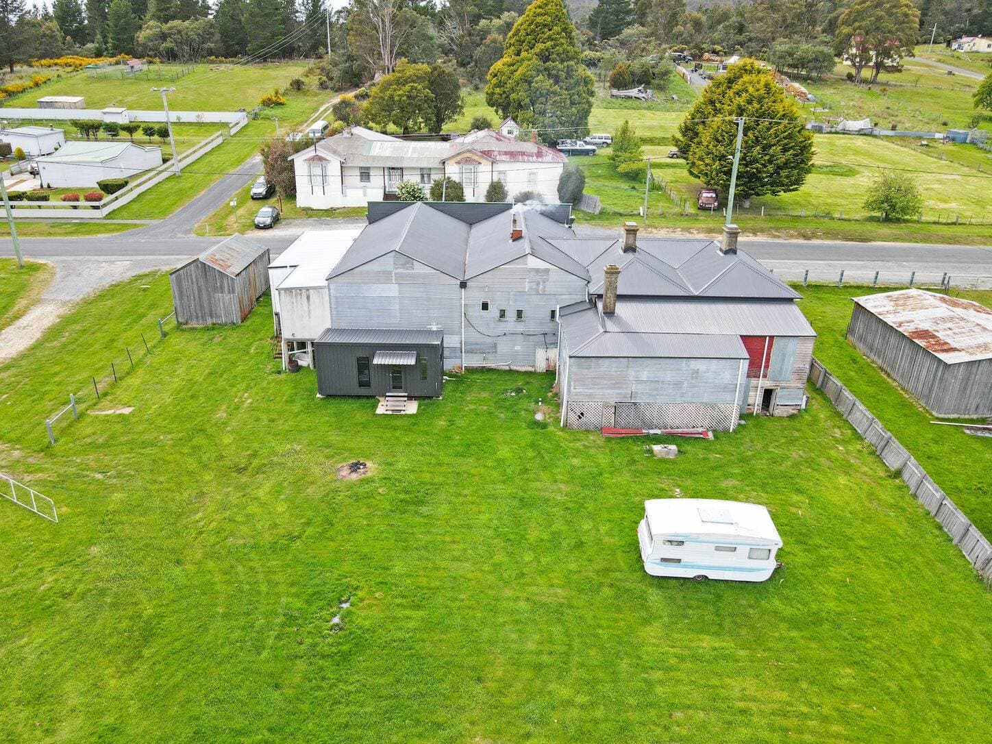 An aerial view of the pub. Picture supplied