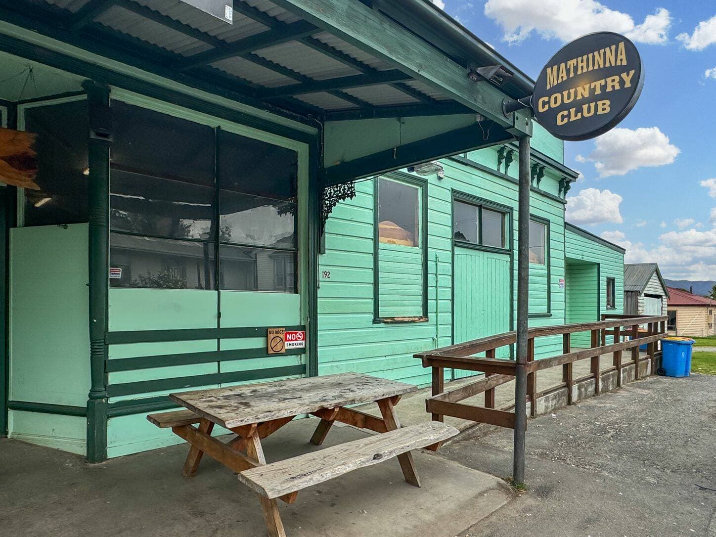 The Mathinna Country Club. Picture supplied