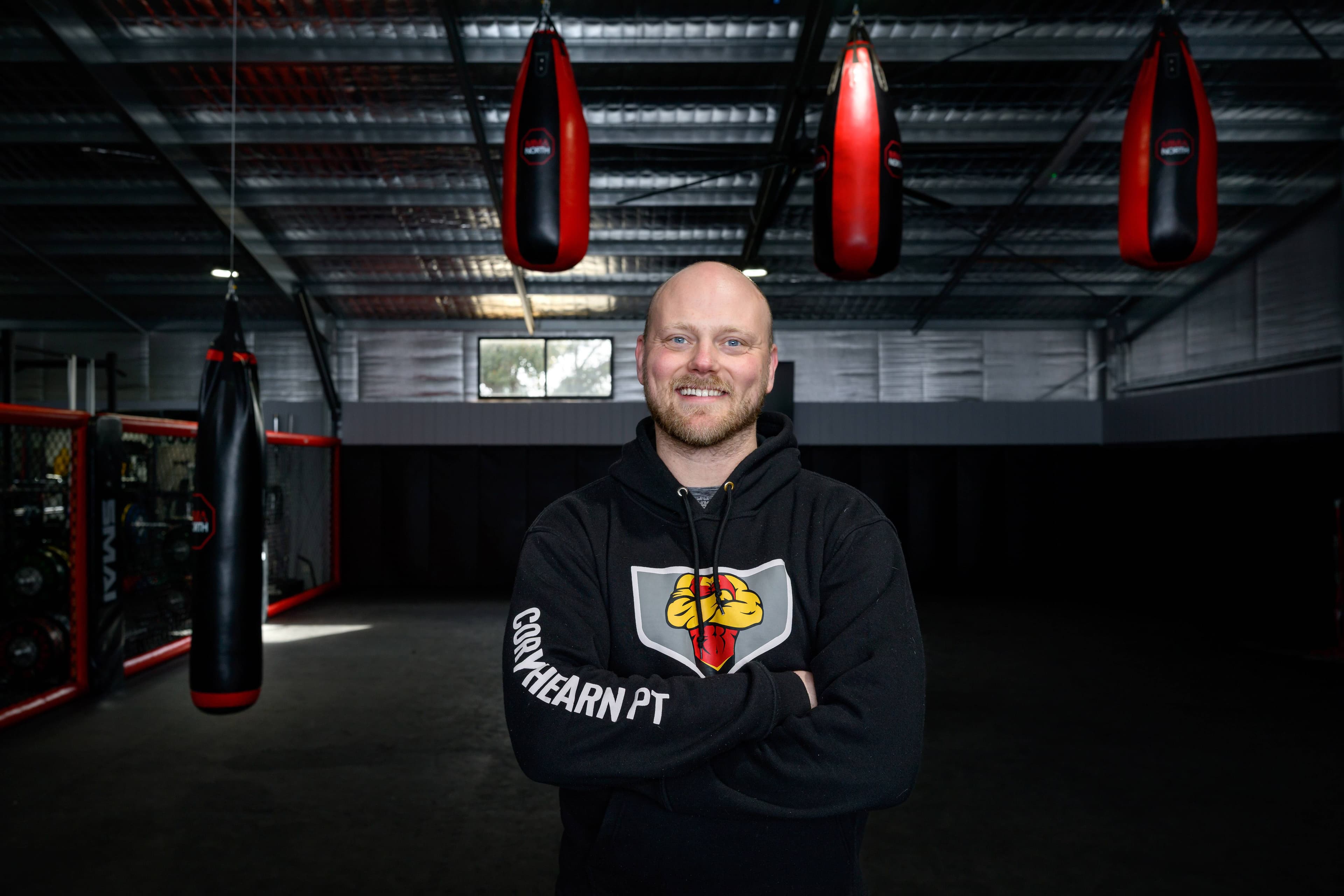 Corey Hearn speaks about the impacts of diet and exercise in preventative health, especially diabetes, obesity and high blood pressure, in November 2025.