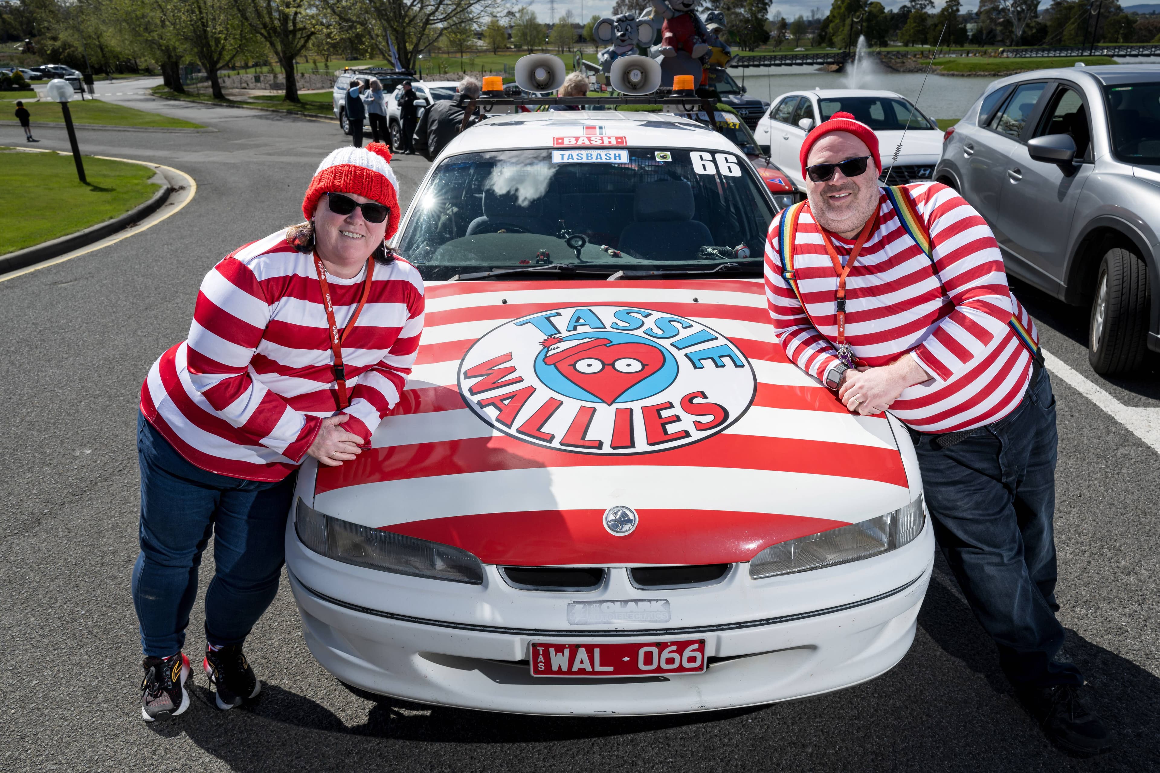 The Variety Federal Hospitality TasBash finished its 35th journey at Country Club Tasmania on October 23, 2025. Pictured are Alanna and Travis Morris, of Ulverstone.