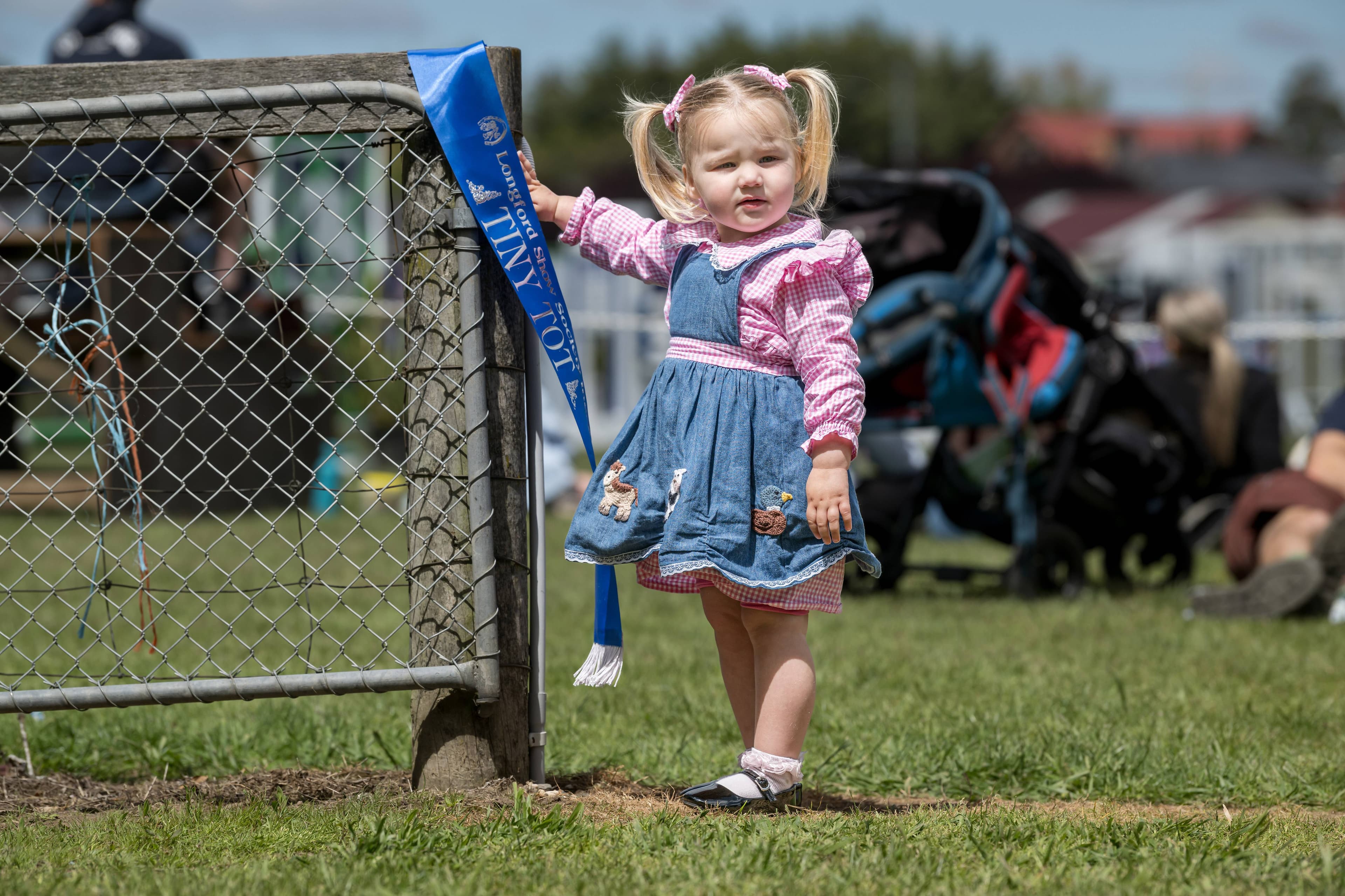 Freya Connell, 2, won the Longford Show tiny tot at the Longford Show on Saturday, October 18, 2025.