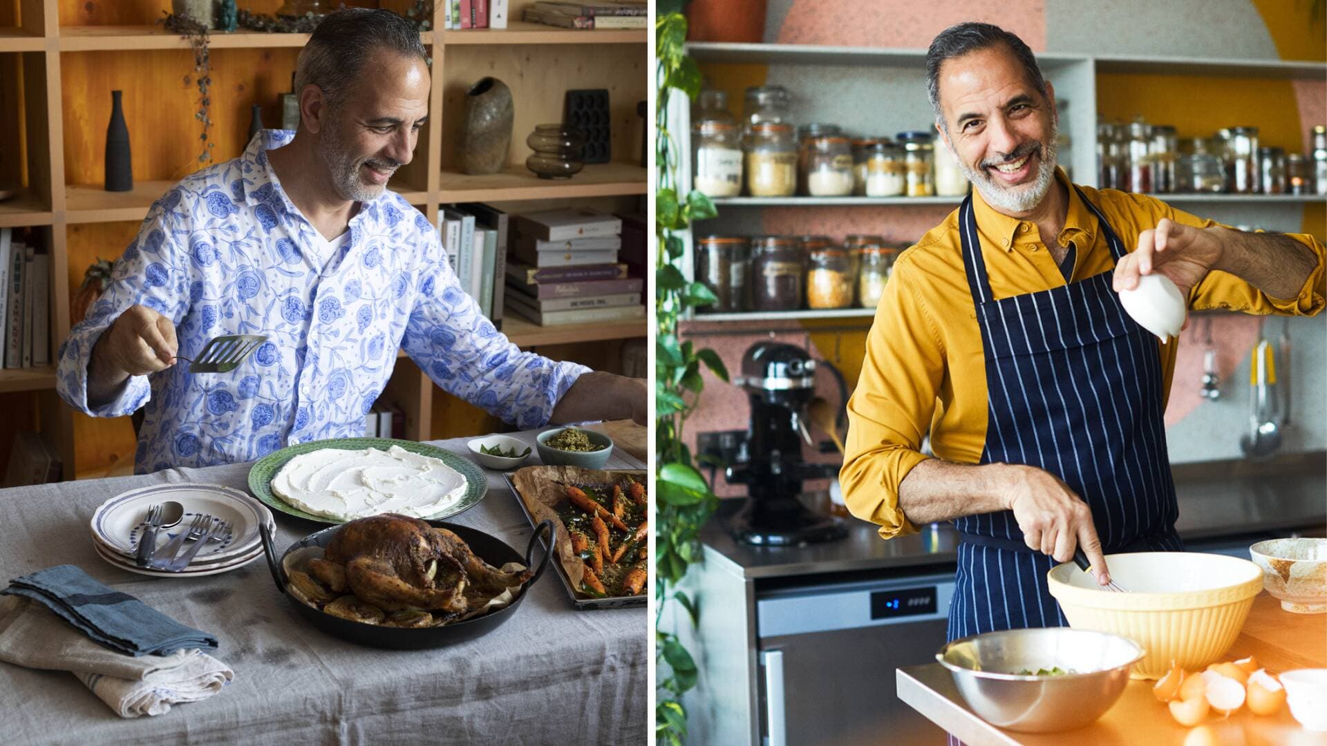 Yotam Ottolenghi shares his Christmas cooking tips. Pictures by Jonathan Lovekin, Elena Heatherwick