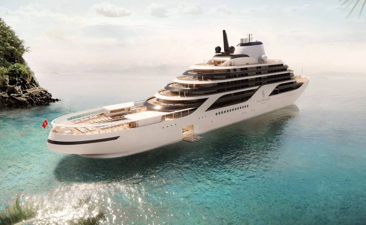 Four Seasons is launching a luxurious megayacht. Picture supplied