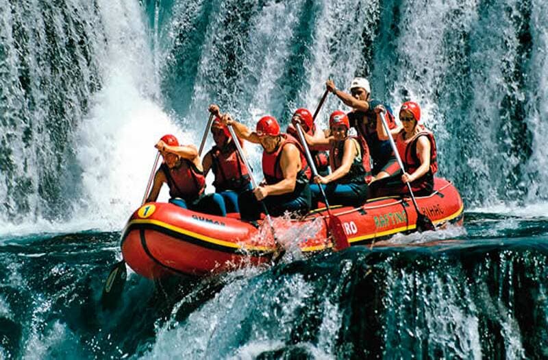 White water rafting in Georgia. Picture supplied