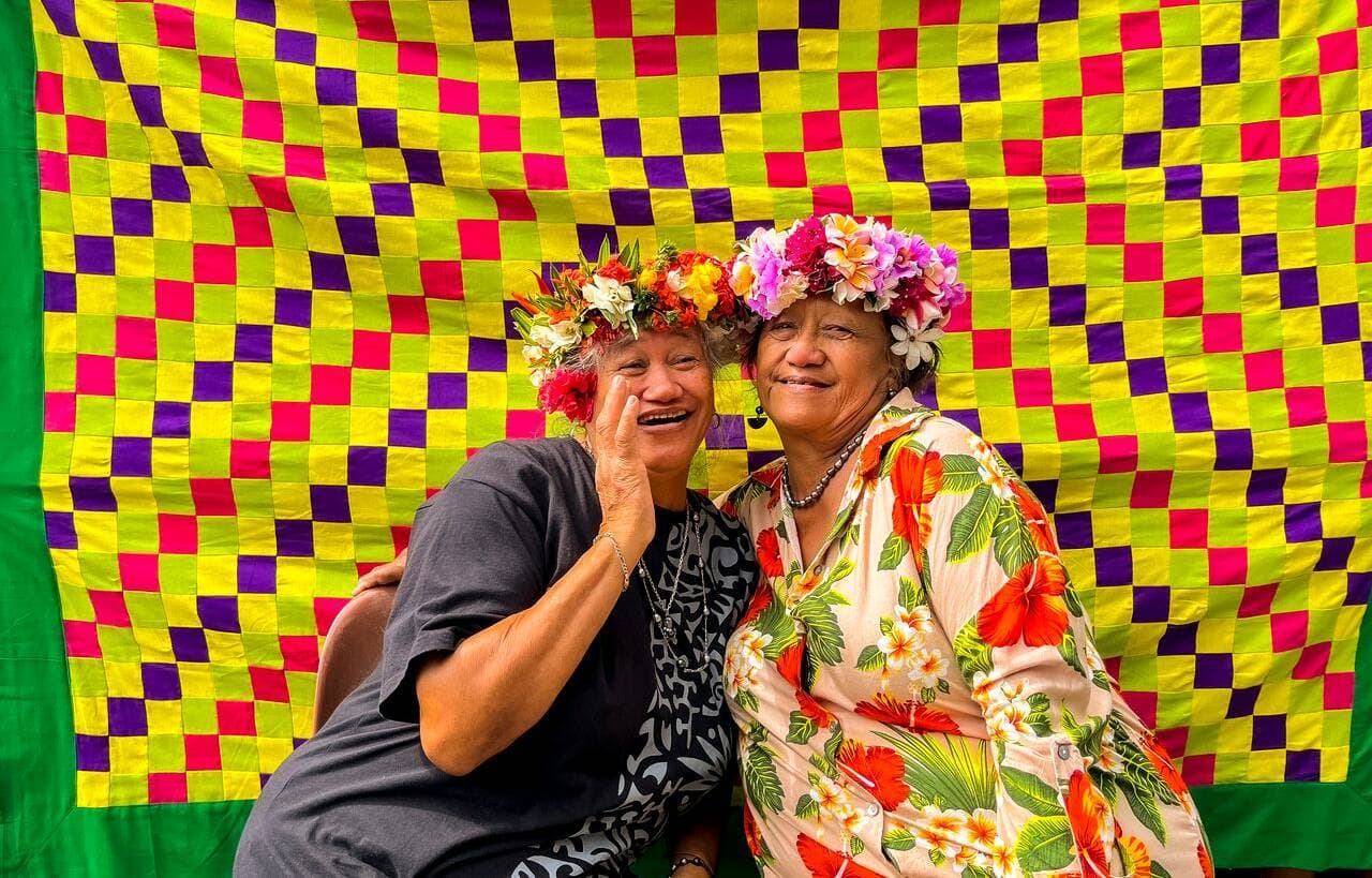 Cook Island elders are referred to as Aunties and are much loved in the community. Picture by Nadia George.