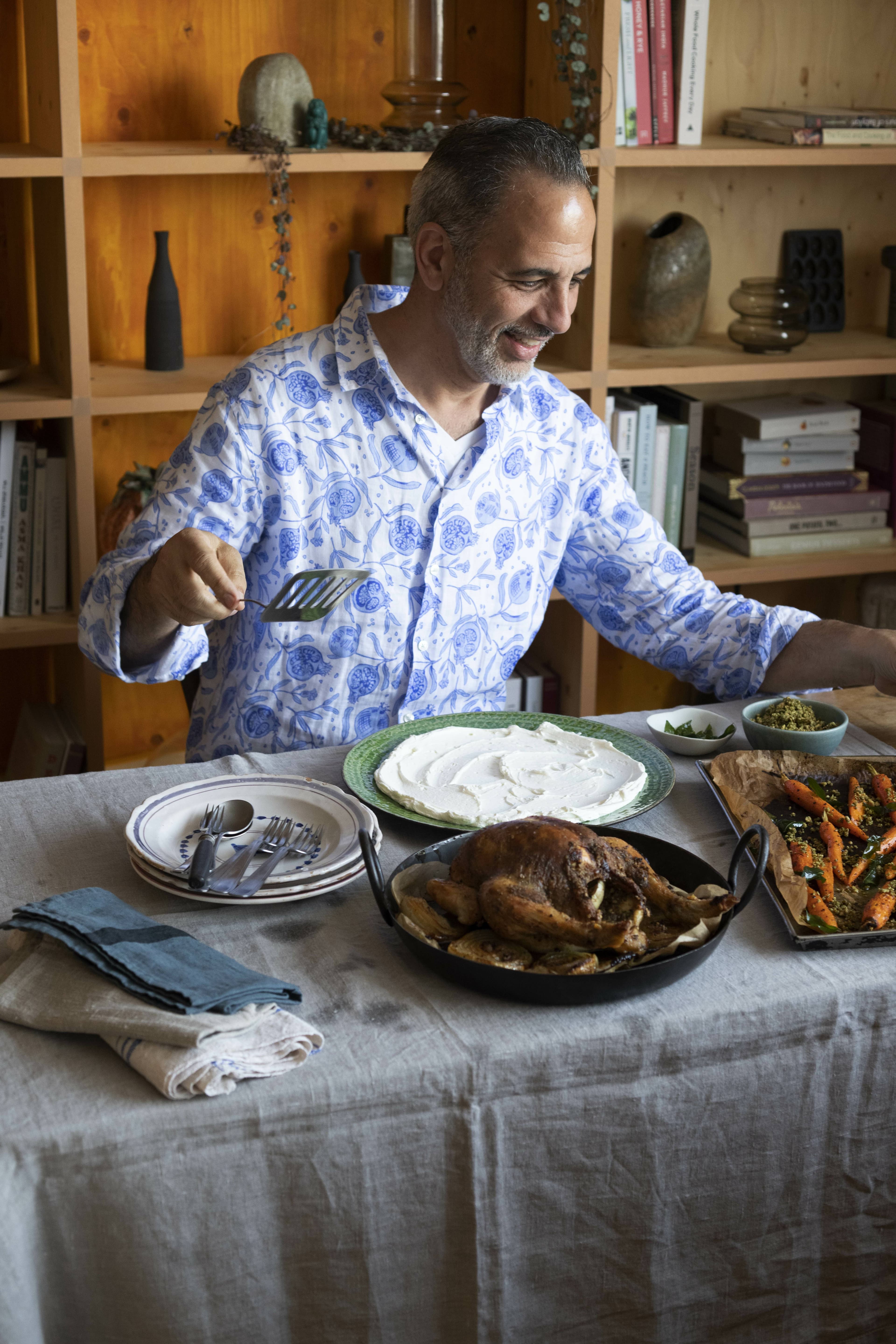 Yotam Ottolenghi shares his Christmas cooking tips. Picture by Jonathan Lovekin