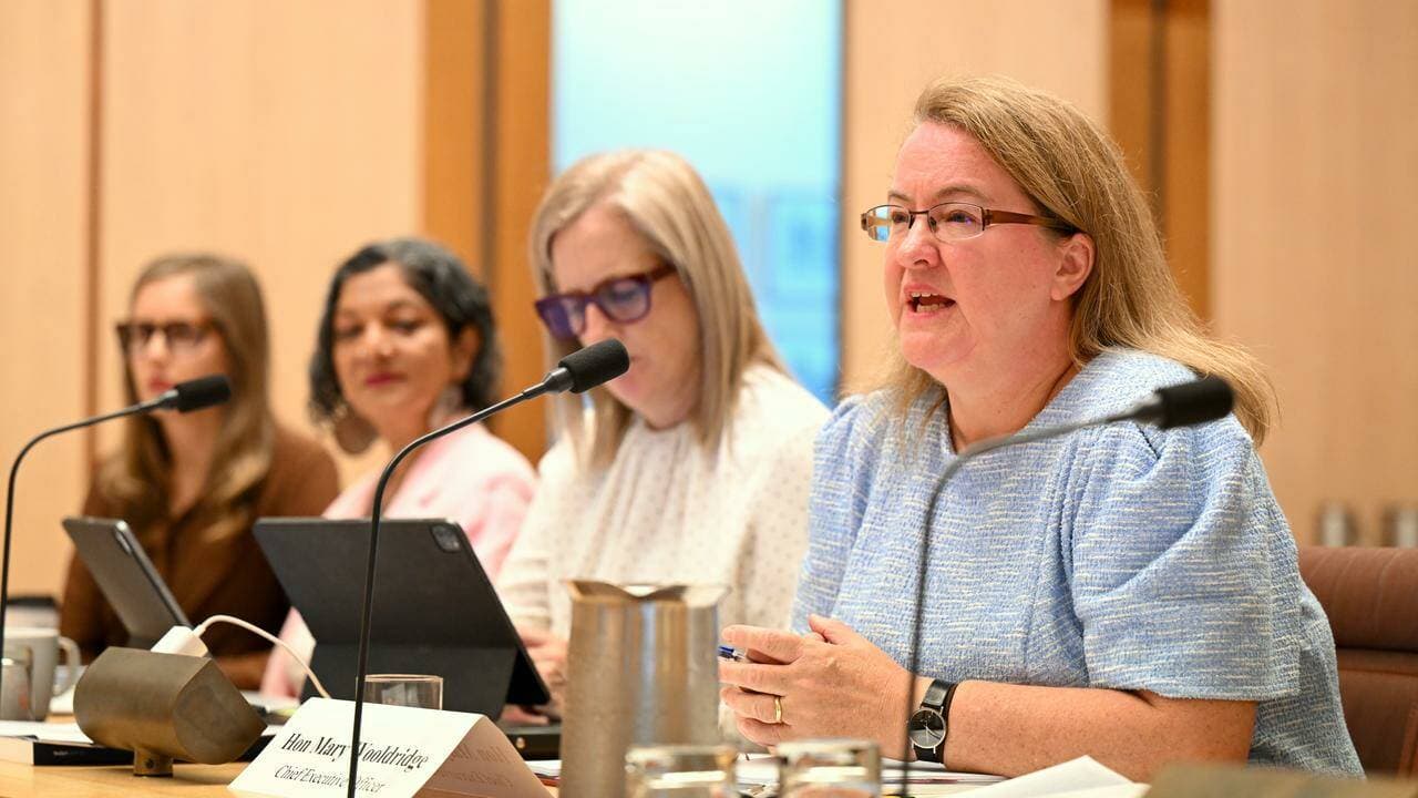 Employers help gender balancing by having policies and taking action, advocate Mary Wooldridge says. (Lukas Coch/AAP PHOTOS)