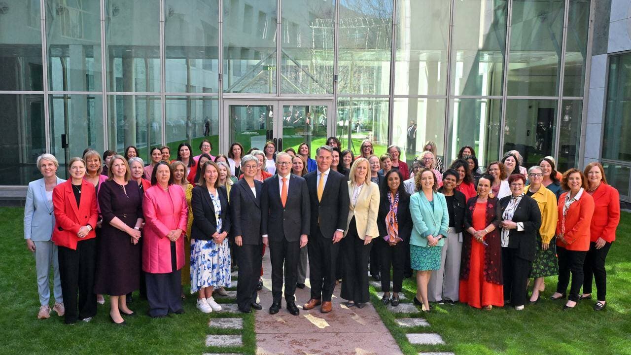 Labor's emphatic election win was also a watershed moment for female political representation. (Mick Tsikas/AAP PHOTOS)